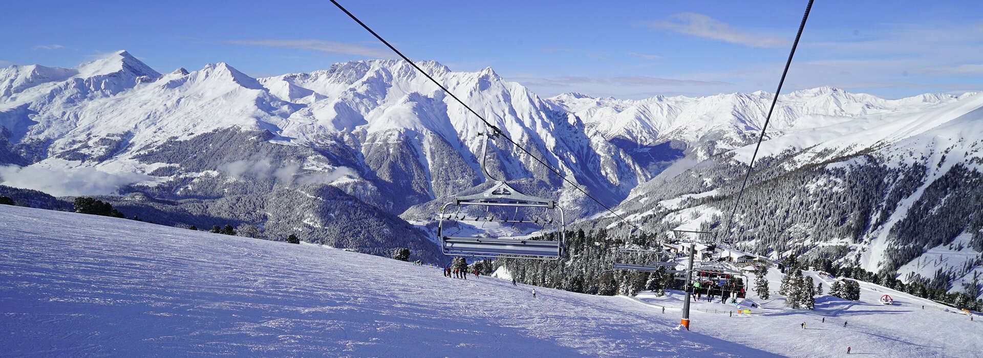 Ski area in Nauders Tyrolean Oberland