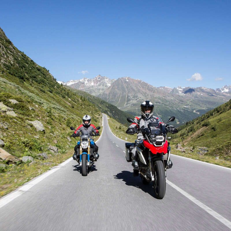 Motorbike tour Timmelsjoch in Tyrol