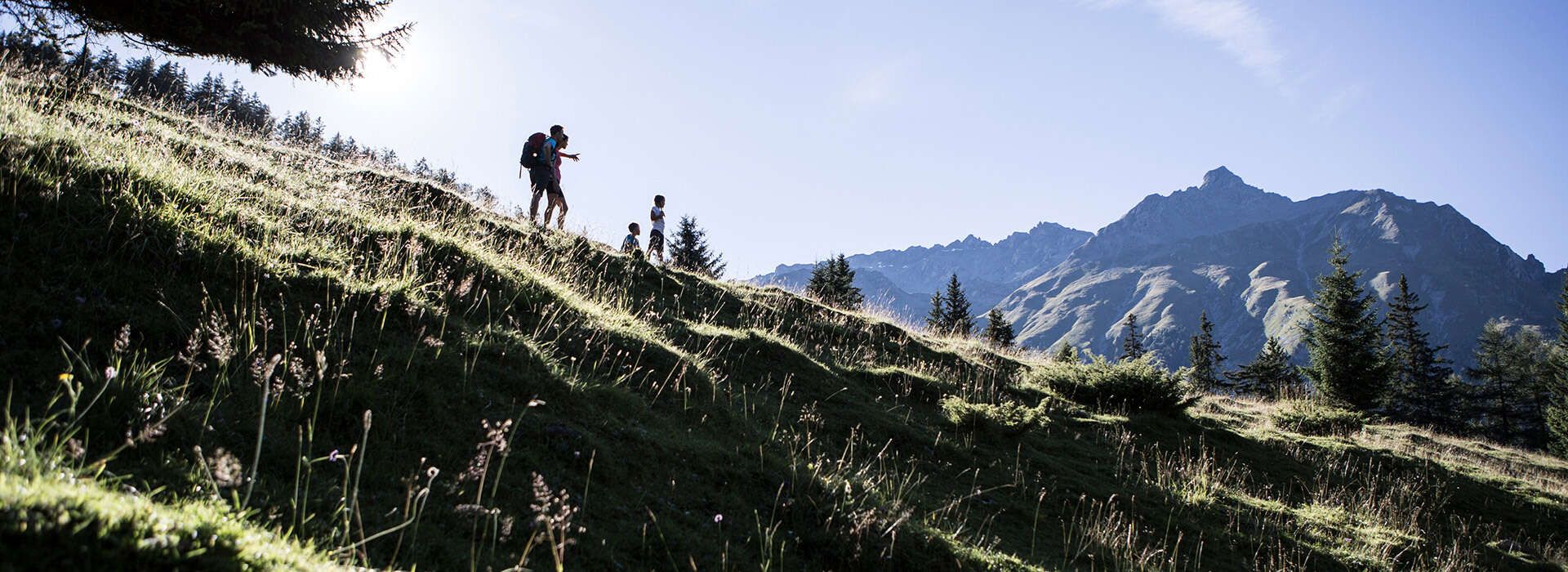 Wandern mit der Familie auf der Selles in Tirol