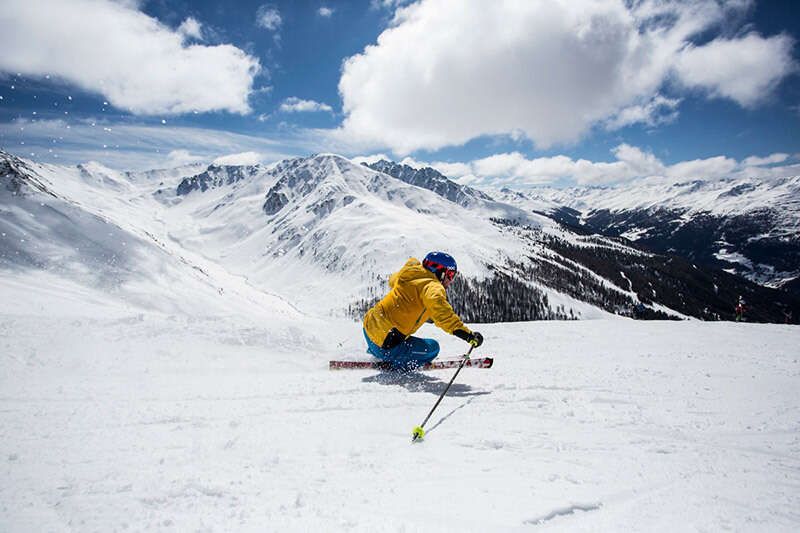 Skifahren im Skigebiet Nauders